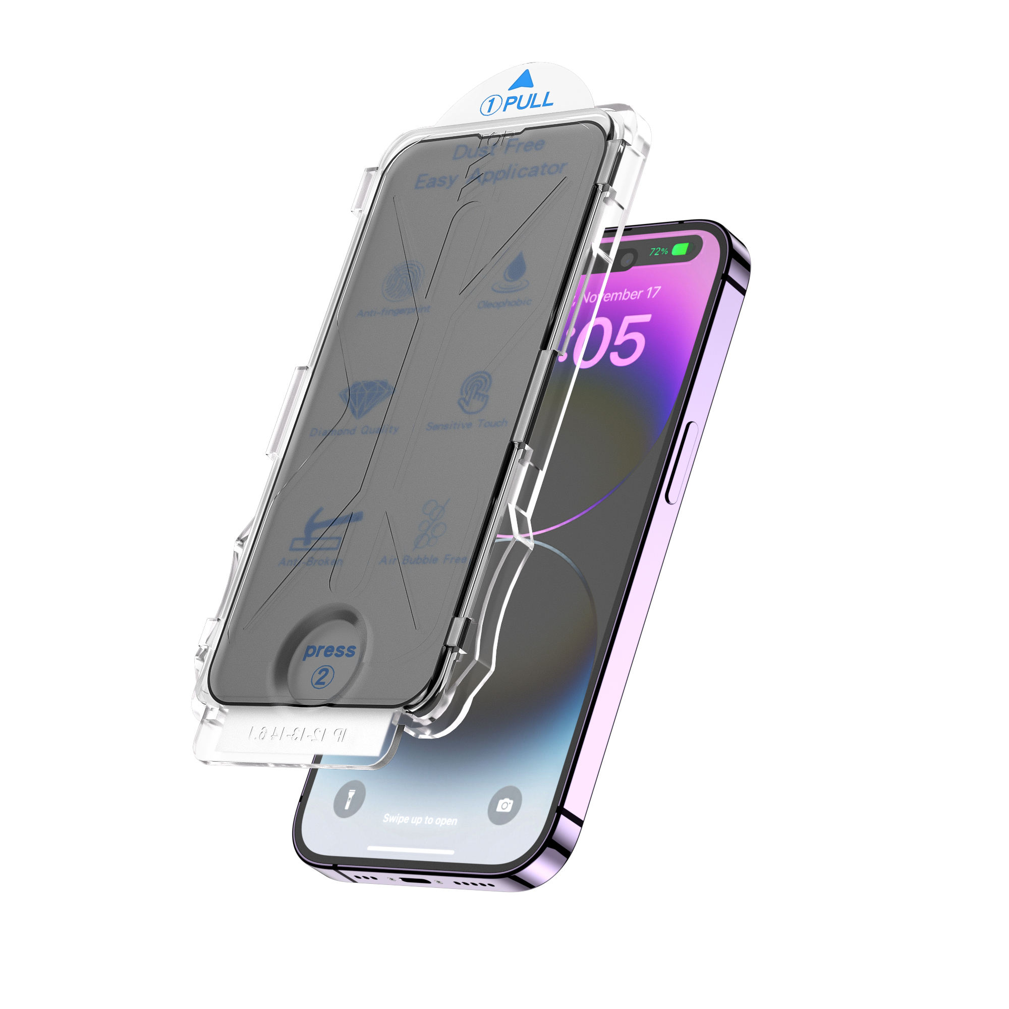 iPhone Privacy Anti-Spy Screen Protector - 9H Tempered Glass for All Models Ratings 30